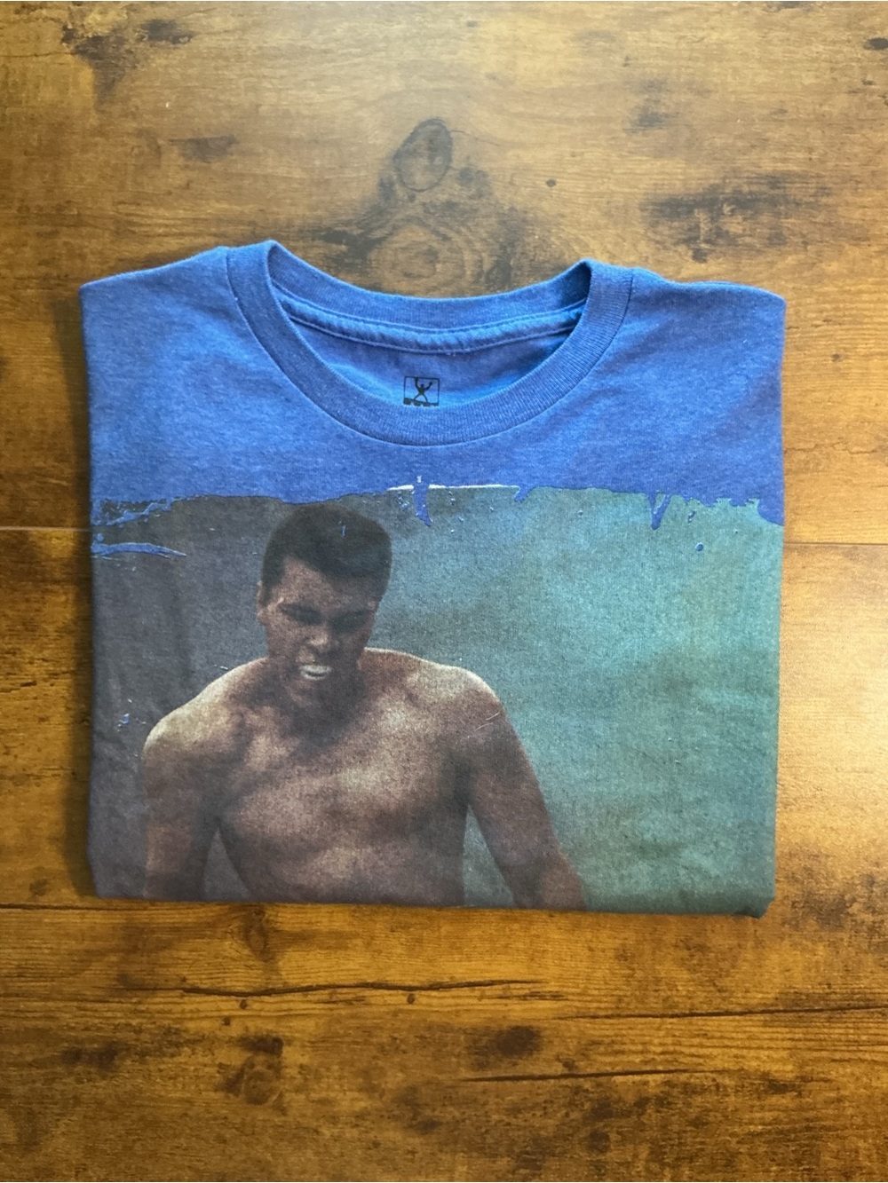 Muhammad Ali Blue T-Shirt